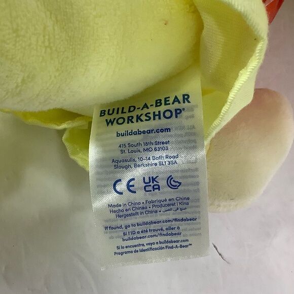 Animal Crossing New Horizons Build A Bear Isabelle in Summer Outfit Yellow 21” - Picture 11 of 12